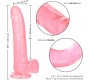 California Exotics CALEX IZMĒRS QUEEN DILDO - ROZĀ 20,3 CM