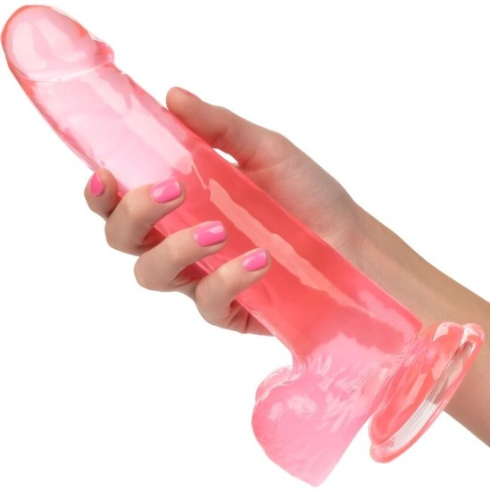 California Exotics CALEX IZMĒRS QUEEN DILDO - ROZĀ 20,3 CM