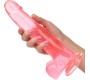 California Exotics CALEX IZMĒRS QUEEN DILDO - ROZĀ 20,3 CM