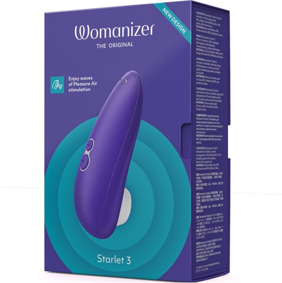 Womanizer STARLET 3 КЛИТОРАЛЬНЫЙ СТИМУЛЯТОР ИНДИГО