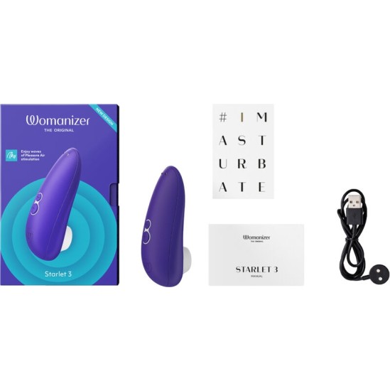 Womanizer STARLET 3 КЛИТОРАЛЬНЫЙ СТИМУЛЯТОР ИНДИГО