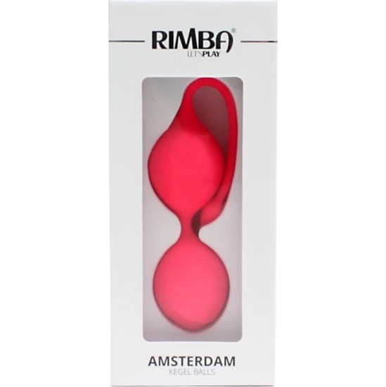 Rimba Toys Kegel bumbiņas 35 mm Amsterdam Rozā