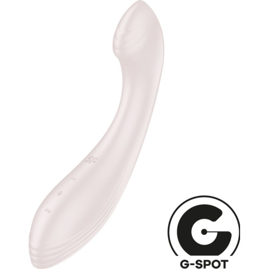 Satisfyer Vibrator APMIERINĀTĀJS - G-FORCE VIBRATOR G-SPOT STIMULĀTORS BĒŠS