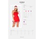 Obsessive Xmas OBSESSIVE - KISSMAS CHEMISE XXL