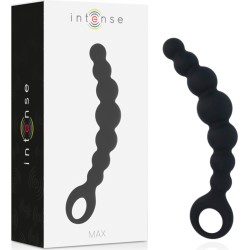 Intense Anal Toys INTENSE ANĀLĀS Pērlītes MAX BLACK