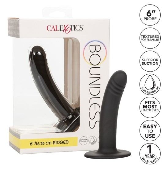 California Exotics CALEX BOUNDLESS DILDO 15,25 CM SAVIENOJAS SADERĪGAS