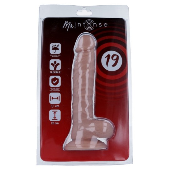 Mr. Intense MR INTENSE - 19 REALISTIC COCK 20 -O- 3.1CM