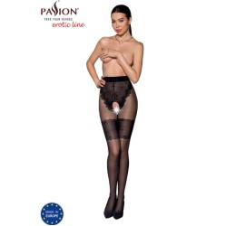 Passion Woman Garter & Stock PASSION – TIOPEN 013 SOCKING BLACK 1/2 (20/40 DEN)