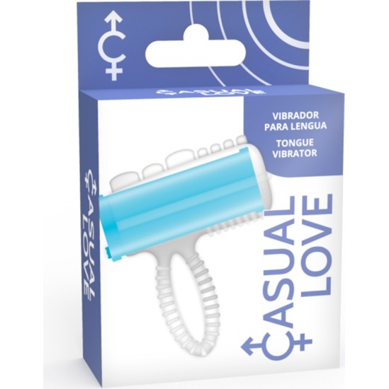 Casual Love CASUAL RING TONGUE VIBRATING BLUE