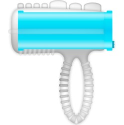 Casual Love APRŪPINIS SKIEDIMO LIEŽUVAS VIBRUOTI MĖLYNA