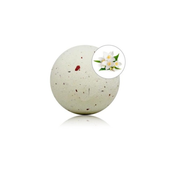 Taloka Jasmine Aroma Bath Bomb with Rose Petals 150 gr