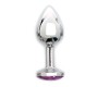 Rimba Toys Metal Butt Plug Sofia Pink Jewel