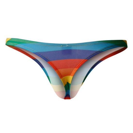 Cut4Men C4M03 Classic Thong Rainbow