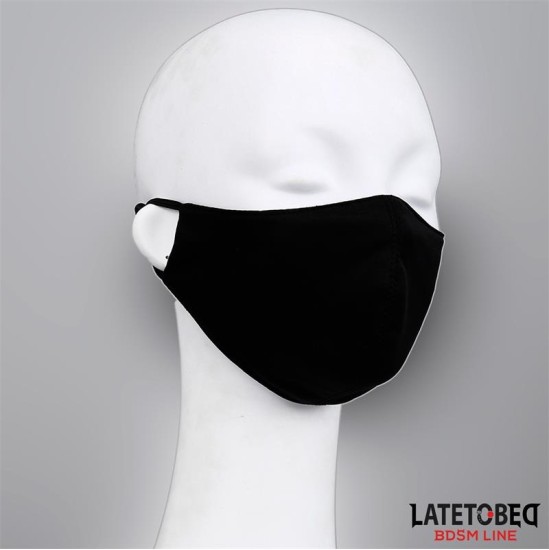 Latetobed Bdsm Line Face mask with 6 cm Detachable Dildo