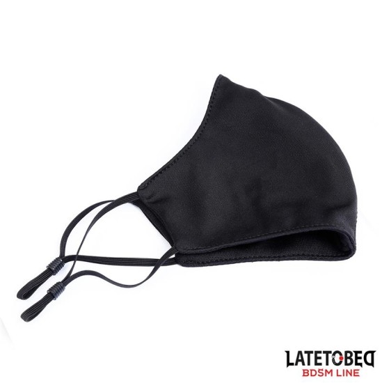 Latetobed Bdsm Line Face mask with 6 cm Detachable Dildo