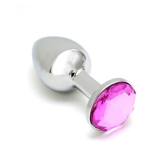 Rimba Toys Metal Butt Plug Sofia Pink Jewel