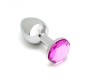 Rimba Toys Metal Butt Plug Sofia Pink Jewel