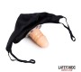 Latetobed Bdsm Line Face mask with 6 cm Detachable Dildo