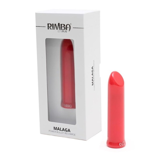 Rimba Toys Bullet Vibrator Malaga Rožinė