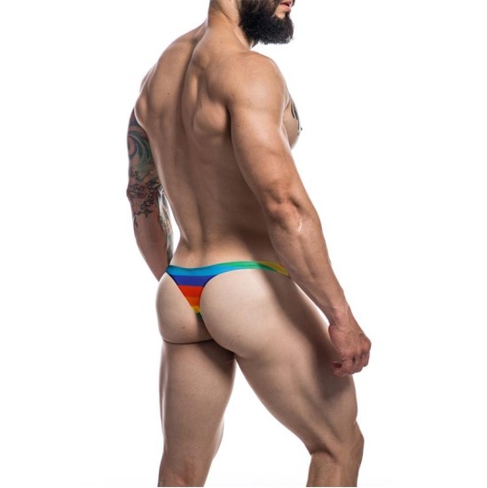 Cut4Men C4M03 Classic Thong Rainbow