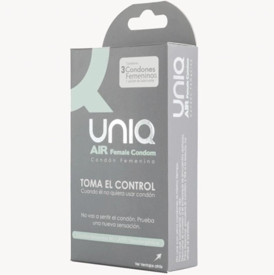 Uniq Air Female kondoomid ilma lateksita 3 tk