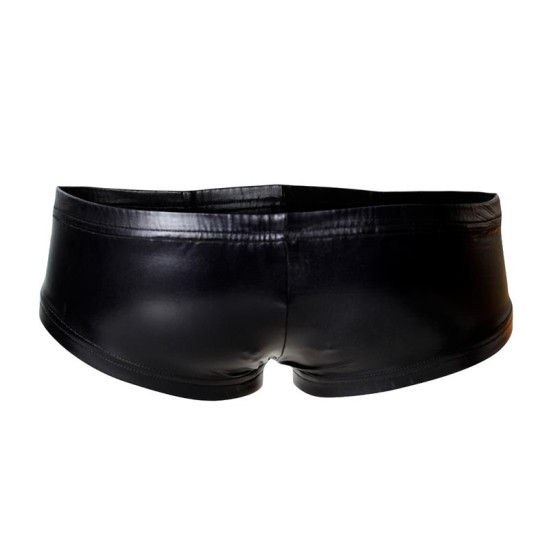 Cut4Men C4M Booty Shorts Leatherette Black