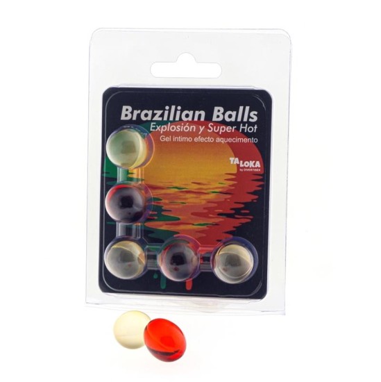 Brazilian Balls Набор 5 Эффект перегрева геля