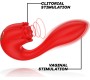 MIA SELENA STIMULATOR VIBRATING + TAPPING RED