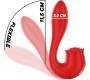 MIA SELENA STIMULATOR VIBRATING + TAPPING RED