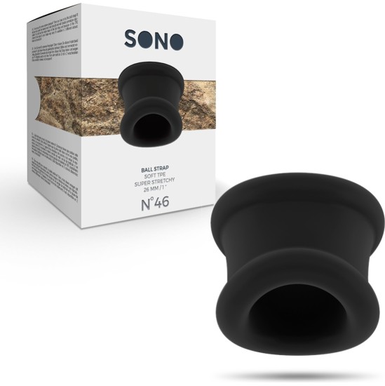 Sono N?46 TESTICLE STRAP BLACK