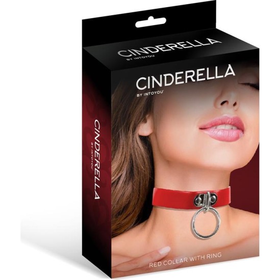 Cinderella Apkakle ar Gredzenu Vegan Leather One Size