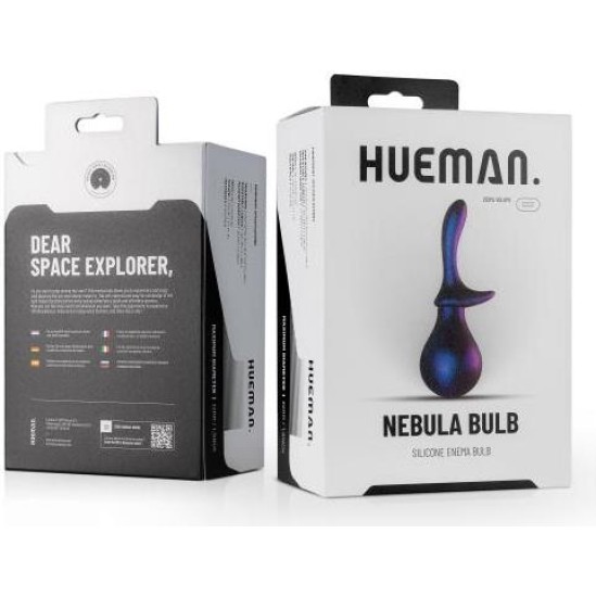 Hueman Анальный душ с лампочкой Nebula