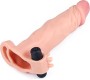 Lovetoy Penis Sleeve with Vibration Add 2 Pleasure X-Tender Flesh