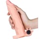 Lovetoy Penis Sleeve with Vibration Add 2 Pleasure X-Tender Flesh