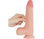 Lovetoy Sliding Skin Dual Layer Dildo 8.5