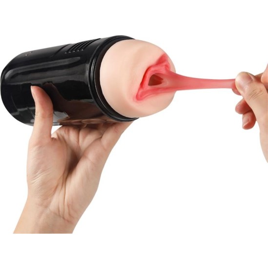 Shequ Truda Automatic Male Masturbator Vibration and Suction Vagina