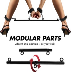 Fetish Submissive Bondage ADJUSTABLE SEPARATOR BAR 4 PIECES