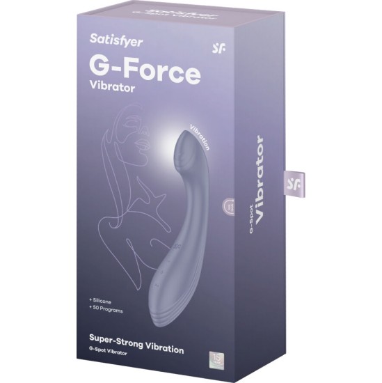 Satisfyer Vibrator SATISFYER - ВИБРАТОР G-FORCE СТИМУЛЯТОР G-SPOT ФИОЛЕТОВЫЙ