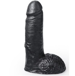 Hung System DILDO MUST VÄRVI MARCEL 17 CM