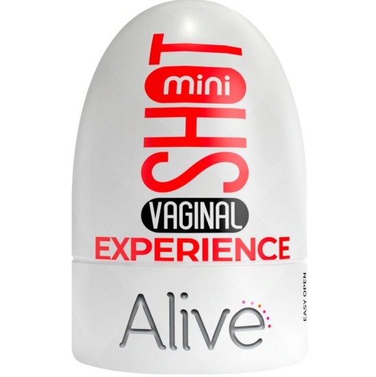 Alive SHOT EXPERIENCE MINI MASTURBATOR VAGINĀLS