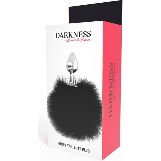 Darkness Anal DARKNESS — ĪPAŠI ANĀLAIS DZEŅA KARŠĶIS AR MELNU ASTI 7 CM