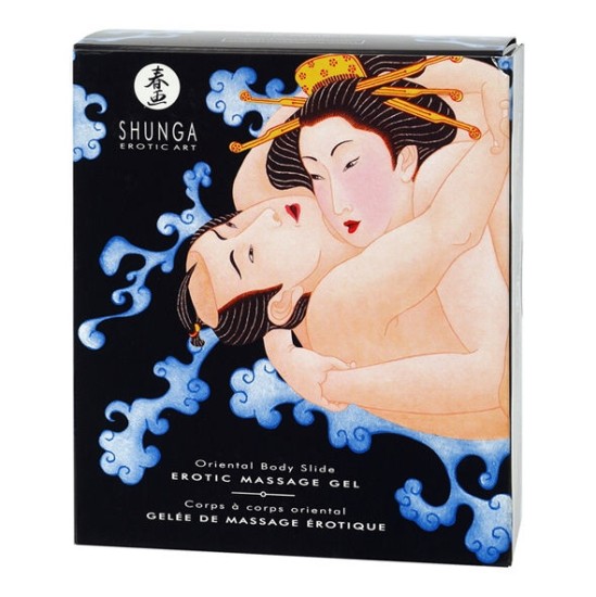 Shunga Kits SHUNGA EROTINIS MASAŽAS GEL ORIENTAL BODY SLIDE FRUTAS EXOTICA