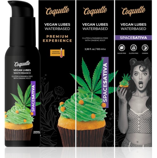 Coquette Cosmetics COQUETTE CHIC DESIRE — PREMIUM EXPERIENCE VEGAN SPACE SATIVA LUBRIKANTS 100 ml