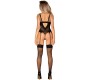 Obsessive Garter & Stockings OBSESSIVE - S823 ЧУЛКИ S/M/L