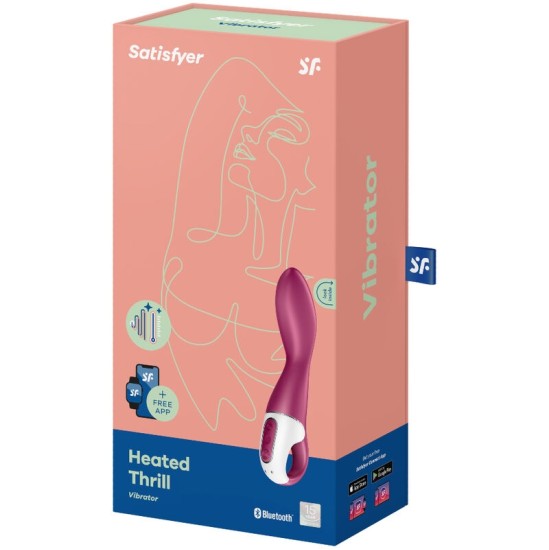 Satisfyer Vibrator APMIERINĀTĀJS — APsildāms AIZRAUŠANAS GSPOT VIBRATORS