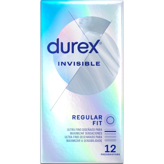 Durex Condoms DUREX - INVISIBLE EXTRA THIN 12 UNITS