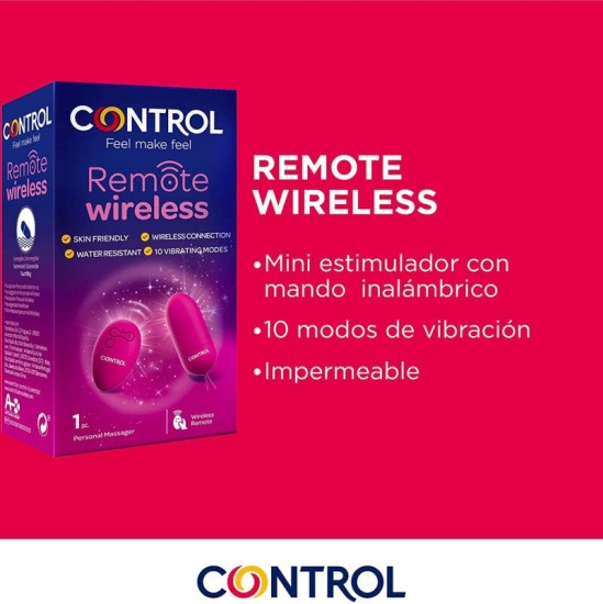 Control Toys CONTROL - PERSONAL MASSAGER WIRELESS REMOTE CONTROL