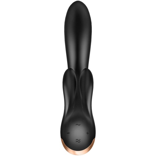 Satisfyer Connect SATISFYER DOUBLE FLEX VIBRATOR APP - BLACK