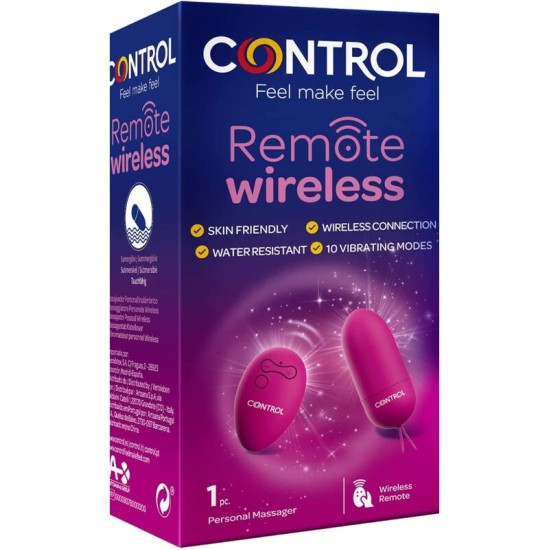 Control Toys CONTROL - PERSONAL MASSAGER WIRELESS REMOTE CONTROL