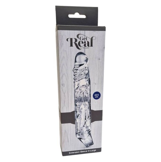 Get Real EXTENSION SLEEVE XLARGE TRANSPARENT